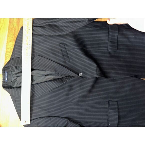 Lauren Ralph Lauren 100% Pure New Wool 3 Button Blazer Sport Coat Jacket 48 R - Picture 9 of 11